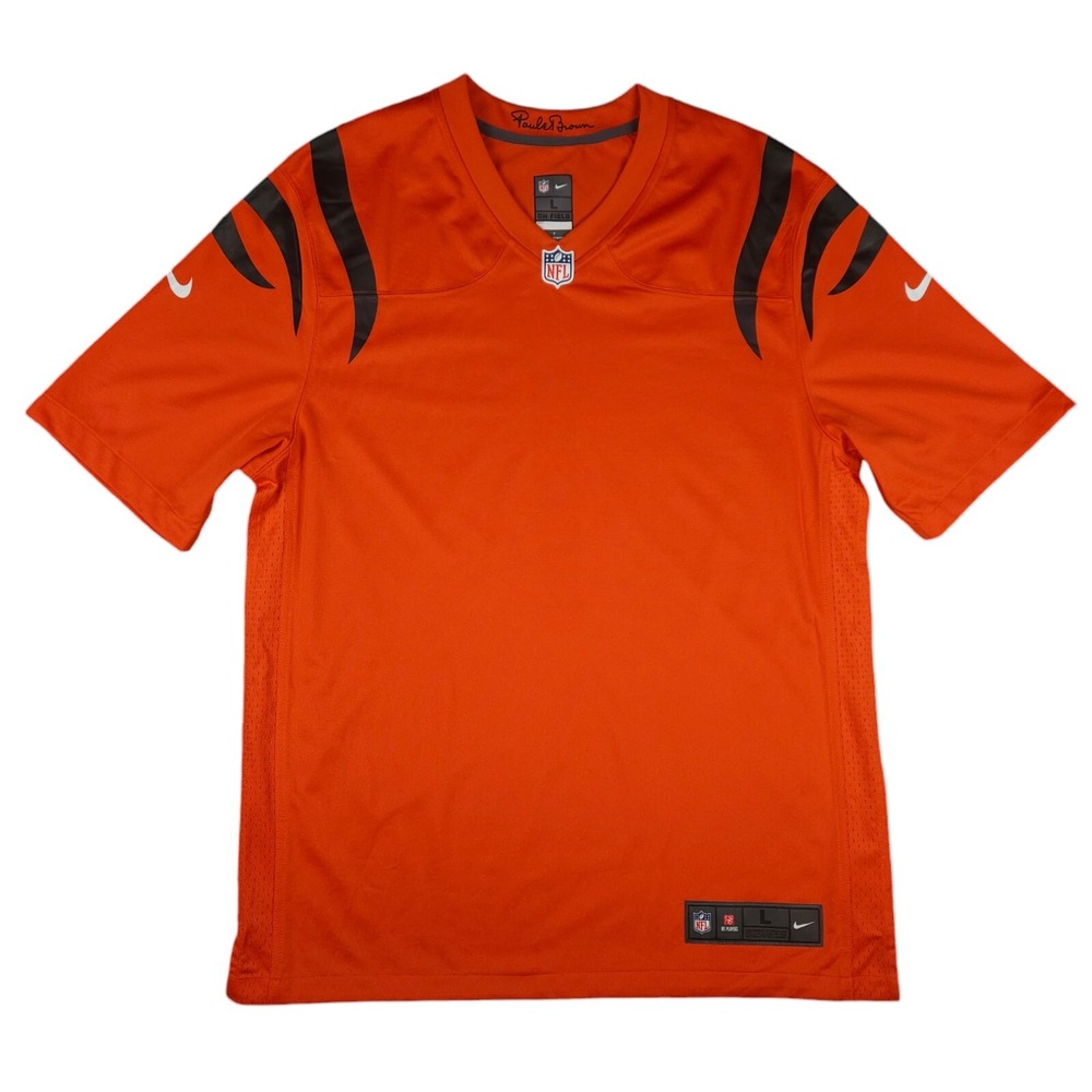 Nike Cincinnati Bengals Ja'marr Chase 1 On Field Jersey Blank Front Mens L